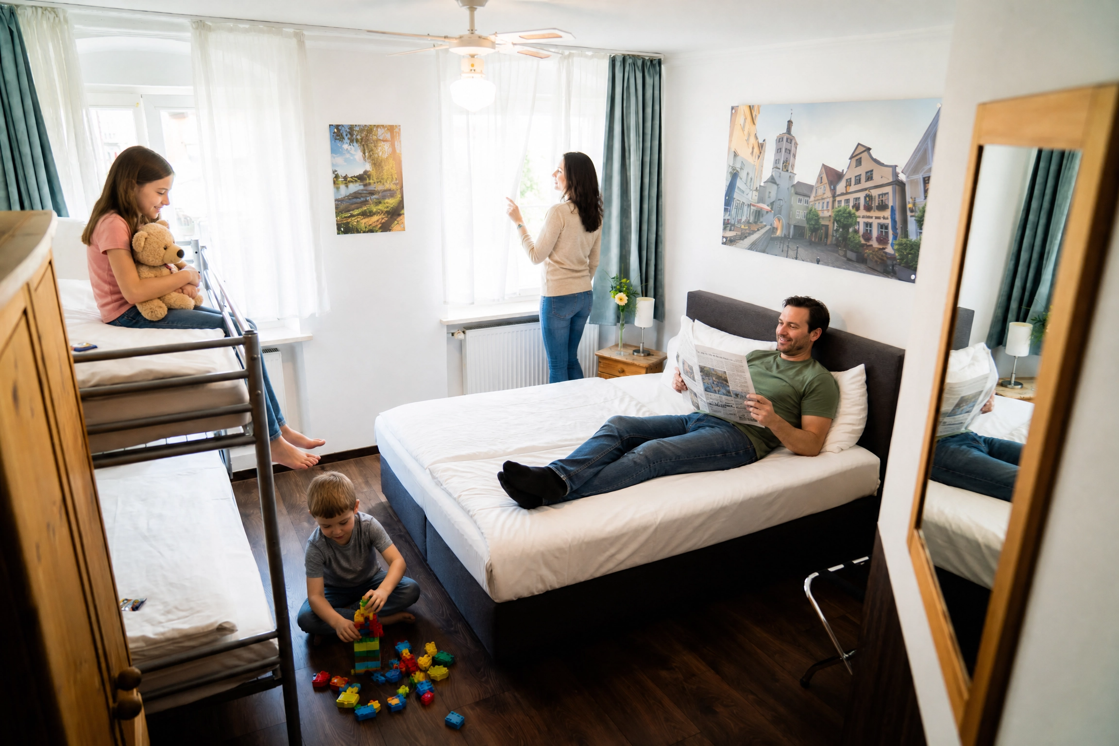 Hotel Guntia familieværelse